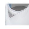 Fierbător electric cordless 1.7l teesa, alb/albastru, 2200w