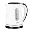 Fierbător electric cordless teesa 1.8l alb, 2200w, cu filtru detașabil