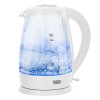Fierbator electric cordless teesa 1.7l, sticlă borosilicată, 2200w