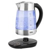 Fierbător electric teesa 1.7l, reglare temperatură 50-90°c, sticlă borosilicată