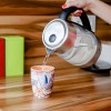 Fierbător electric teesa 1.7l, reglare temperatură 50-90°c, sticlă borosilicată