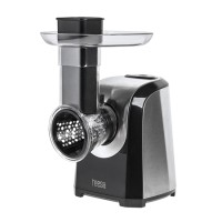 Răzătoare electrică de legume teesa, 150w, negru cu inox, 5 tipuri de răzătoare