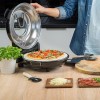 Aparat preparare pizza teesa supreme - 1200w, piatră de 32cm