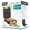 Teesa aparat 4 wafe 1600w inox - neaderente & termostat Teesa aparat 4 wafe 1600w inox - neaderente & termostat