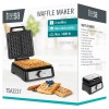 Teesa aparat 2 wafe 1600w inox – eficiență și stil în bucătărie Teesa aparat 2 wafe 1600w inox – eficiență și stil în bucătărie