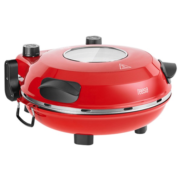 Teesa supreme + aparat preparare pizza - 1200w, piatra de gătire 31cm Teesa supreme + aparat preparare pizza - 1200w, piatra de gătire 31cm