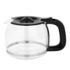 Cafetiera Filtru de Cafea Teesa, 1000W, Capacitate 1.5L (10 Cesti), Cana din Sticla, Filtru Permanent Reutilizabil, Functie Mentinere la Cald, Sistem Anti-Picurare, Oprire Automata, Negru