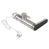 Robinet cu incalzire instantanee apa Teesa, Putere 3500W, Montaj pe chiuveta, Afisaj digital LED, Alb