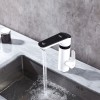 Robinet electric pentru apa calda instant Teesa, 3500 W, Afisaj digital temperatura, Protectie supraincalzire, Inox/ABS
