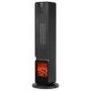 Aeroterma turn imitatie semineu ptc 2000w teesa - putere 2000w, telecomandă