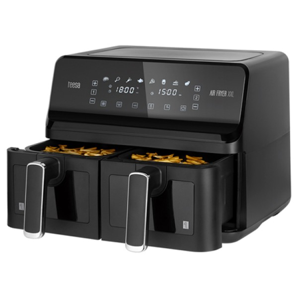 FRITEUZA DUBLA AIRFRYER 8L 2700W TEESA AIR FRYER DUAL FRITEUZA DUBLA AIRFRYER 8L 2700W TEESA AIR FRYER DUAL