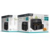 FRITEUZA DUBLA AIRFRYER 8L 2700W TEESA AIR FRYER DUAL FRITEUZA DUBLA AIRFRYER 8L 2700W TEESA AIR FRYER DUAL