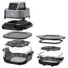 FRITEUZA GLASS AIRFRYER 4L+1.5L 1500W TEESA