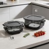 FRITEUZA GLASS AIRFRYER 4L+1.5L 1500W TEESA