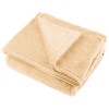 PATURA FLEECE POLAR 200X220CM CREM TEESA PATURA FLEECE POLAR 200X220CM CREM TEESA