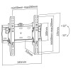 SUPORT UNIVERSAL LED TV 23-42 INCH