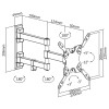 SUPORT UNIVERSAL LED TV 13-42 INCH