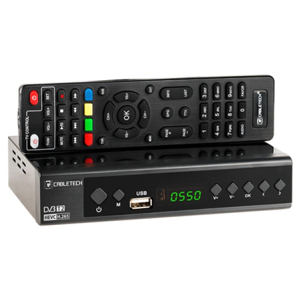 TUNER DIGITAL TERESTRU / CABLU DVB-T2/C H.265 CABLETECH TUNER DIGITAL TERESTRU / CABLU DVB-T2/C H.265 CABLETECH