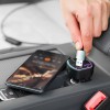 MODULATOR FM AUDIO BLUETOOTH QC 3.0 2X USB MODULATOR FM AUDIO BLUETOOTH QC 3.0 2X USB