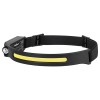 LANTERNA FRONTALA LED 3W + COB 5W IPX4 REBEL
