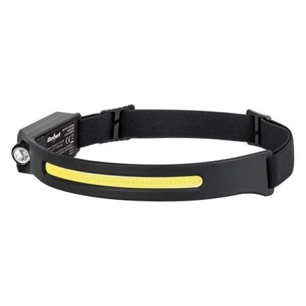 LANTERNA FRONTALA LED 3W + COB 5W IPX4 REBEL