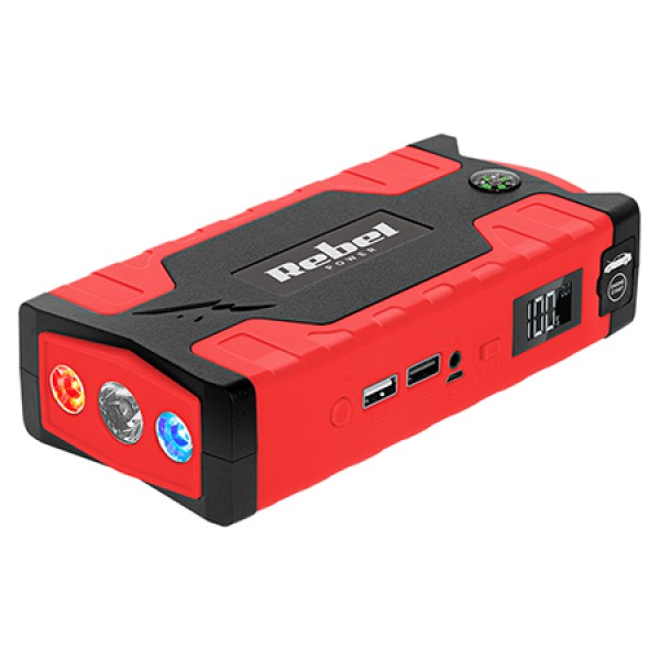 JUMP STARTER POWER BANK SI COMPRESOR REBEL JUMP STARTER POWER BANK SI COMPRESOR REBEL