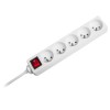 PRELUNGITOR  5 PRIZE CU INTRERUPATOR 3X1.5MM 3.0M REBEL