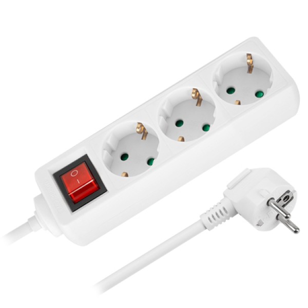 PRELUNGITOR 3 PRIZE CU INTRERUPATOR 3X1.5MM 5.0M REBEL