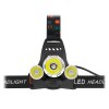 LANTERNA FRONTALA LED 2X 3W 2X ACCU 350 LM REBEL