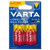 BATERIE ALCALINA MAX POWER LR06 BLISTER 6 BUC VARTA
