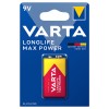 BATERIE ALCALINA MAX POWER 9V BLISTER 1 BUC VARTA