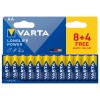 BATERIE ALCALINA LONGLIFE POWER LR06 BL 12 BUC VARTA