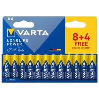 BATERIE ALCALINA LONGLIFE POWER LR06 BL 12 BUC VARTA
