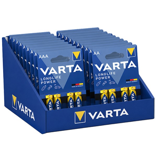 DISPLAY LONGLIFE POWER AA/AAA VARTA