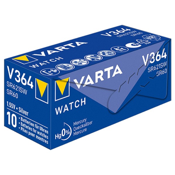 BATERIE ARGINT AG1 SR621SW V364 VARTA