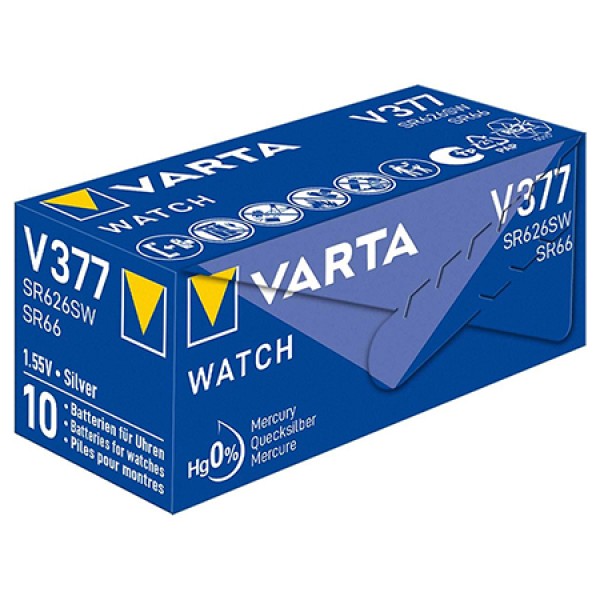 BATERIE AG4 LR66 SR626 V377 VARTA