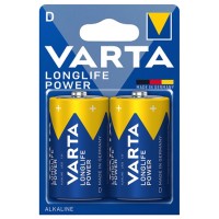 BATERIE ALCALINA LONGLIFE POWER LR20 BLISTER 2BUC VARTA