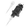 PERDEA 330 LED-URI IP44 ALB CALD 5M REBEL