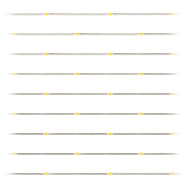 DECORATIUNE LED ALB CALD 10M REBEL
