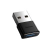 Baseus ba04 adaptor bluetooth usb - 5.0, rază 20m, 7 dispozitive