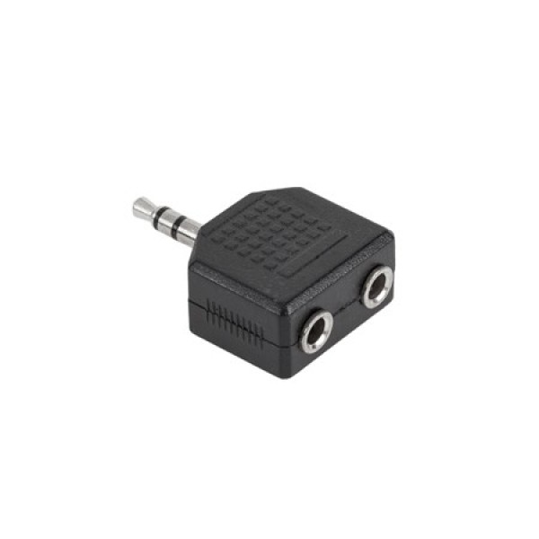 Adaptor jack 3.5 tata-2x3.5 mama - conexiune fiabilă și versatilă Adaptor jack 3.5 tata-2x3.5 mama - conexiune fiabilă și versatilă