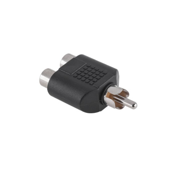 Adaptor rca tata-2xrca mama - conectivitate simplă și eficientă