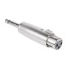 Adaptor jack 6.3 tata - xlr mama pentru conectica audio Adaptor jack 6.3 tata - xlr mama pentru conectica audio