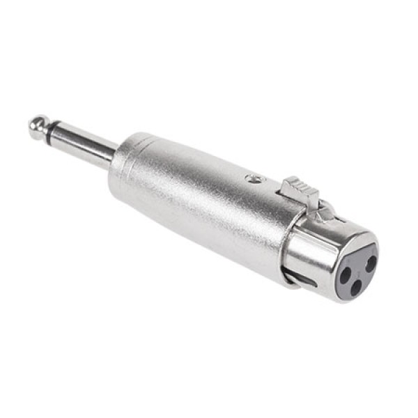 Adaptor jack 6.3 tata - xlr mama pentru conectica audio Adaptor jack 6.3 tata - xlr mama pentru conectica audio