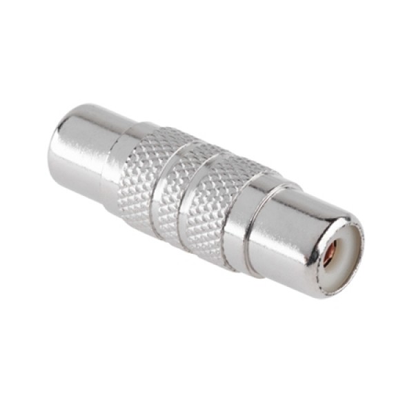 Adaptor rca mama-rca mama metalic - conectivitate fiabilă Adaptor rca mama-rca mama metalic - conectivitate fiabilă