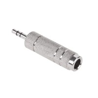 Adaptor jack 3.5-jack 6.3 metal - conectica premium