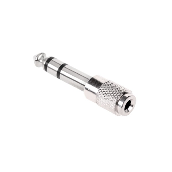 Adaptor jack 6.3 mm tata - jack 3.5 mm mama metalic Adaptor jack 6.3 mm tata - jack 3.5 mm mama metalic