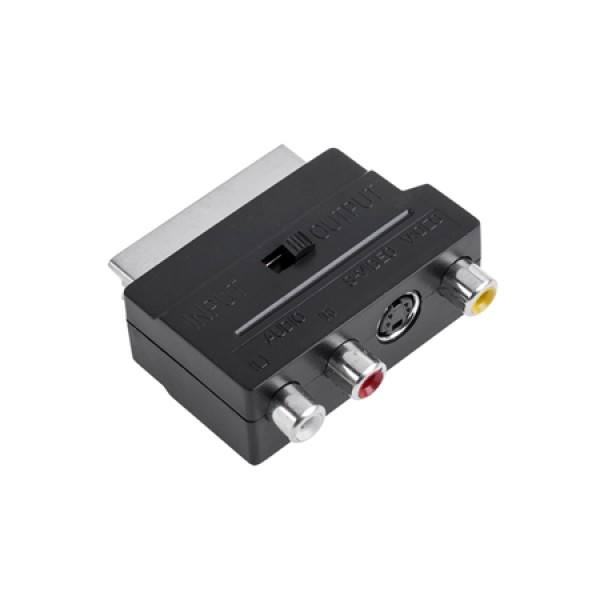 Ad. euroscart-3rca+svhs - adaptor scart cu 3 rca și svhs Ad. euroscart-3rca+svhs - adaptor scart cu 3 rca și svhs