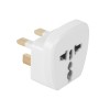 Adaptor tensiune priza uk - universal alb pentru conectare Adaptor tensiune priza uk - universal alb pentru conectare