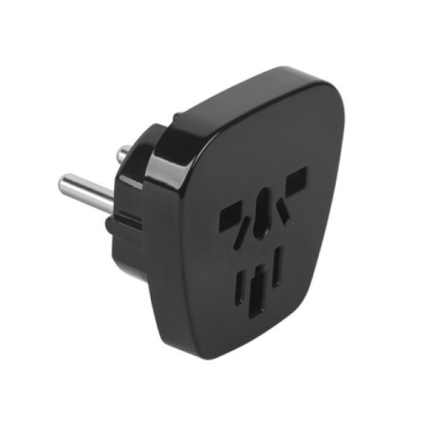 Adaptor tensiune universal negru - stecher negru de înaltă calitate